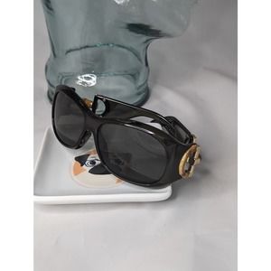 Auth. Gucci bamboo horsebit wrap sunglasses